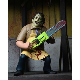 THE TEXAS CHAINSAW MASSACRE BLOODY LEATHERFACE TOONY TERRORS ACTION FIGURE NECA