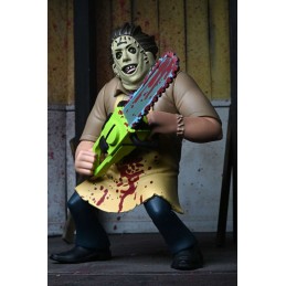 THE TEXAS CHAINSAW MASSACRE BLOODY LEATHERFACE TOONY TERRORS ACTION FIGURE NECA
