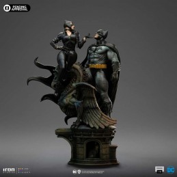 IRON STUDIOS DC COMICS BATMAN AND CATWOMAN DIORAMA 1/6 STATUE FIGURE