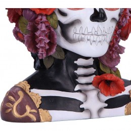NEMESIS NOW CALAVERA CATRINA DAY OF THE DEAD BUST STATUE