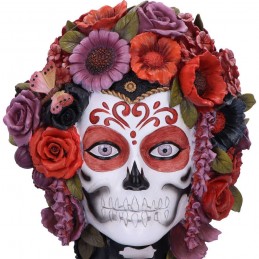 NEMESIS NOW CALAVERA CATRINA DAY OF THE DEAD BUST STATUE
