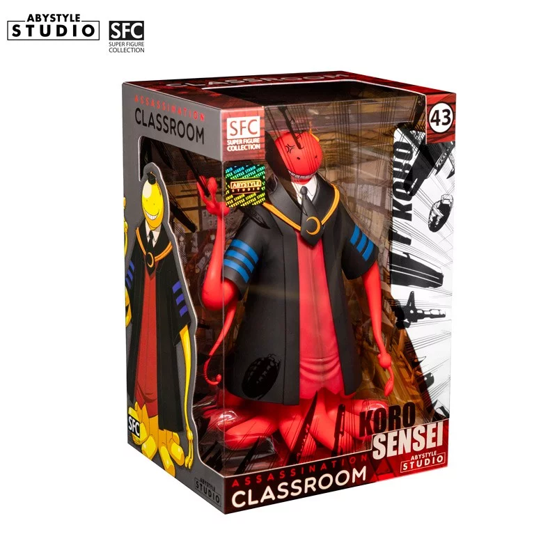 Buy Assassination Classroom Koro Sensei Red Version Sfc Statue Figu