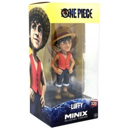 NOBLE COLLECTIONS ONE PIECE NETFLIX LUFFY MINIX COLLECTIBLE FIGURINE FIGURE