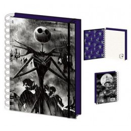 PYRAMID INTERNATIONAL THE NIGHTMARE BEFORE CHRISTMAS SERIOUSLY SPOOKY A5 NOTEBOOK