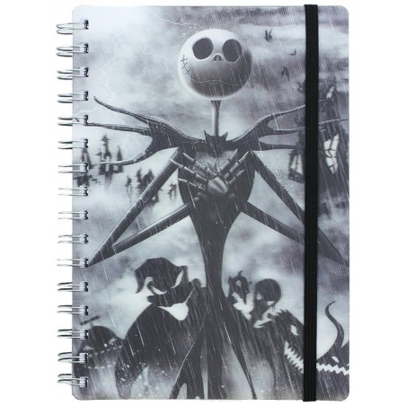 THE NIGHTMARE BEFORE CHRISTMAS SERIOUSLY SPOOKY TACCUINO A5