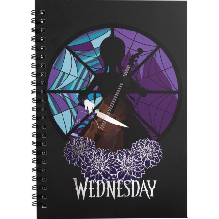 WEDNESDAY WITH CELLO A5 NOTEBOOK