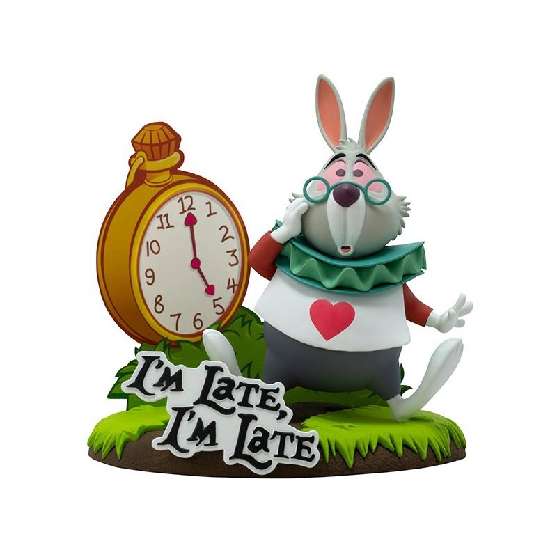 ABYSTYLE ALICE IN WONDERLAND WHITE RABBIT SUPER FIGURE COLLECTION STATUE