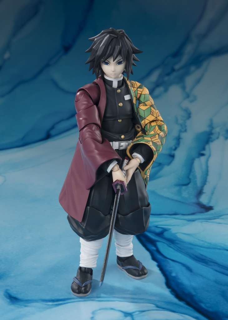 Bandai Demon Slayer Giyu Tomioka S.h. Figuarts Action Figure