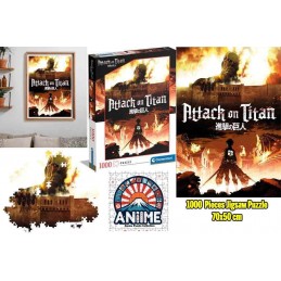 DO NOT PANIC GAMES ATTACK ON TITAN DESTRUCTION 1000 PIECES JIGSAW PUZZLE