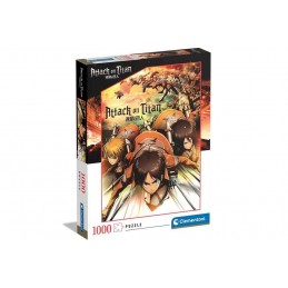 CLEMENTONI ATTACK ON TITAN VERTICAL ATTACK 1000 PIECES JIGSAW PUZZLE