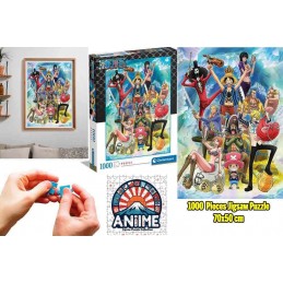 CLEMENTONI ONE PIECE THE KING OF PIRATES 1000 PIECES JIGSAW PUZZLE