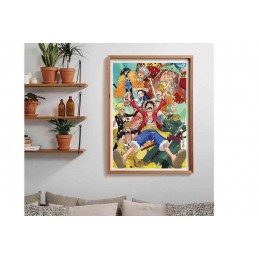 CLEMENTONI ONE PIECE THE TREASURE 1000 PIECES JIGSAW PUZZLE
