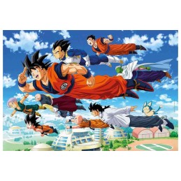 CLEMENTONI DRAGON BALL SUPER FLYING HEROES 1000 PIECES JIGSAW PUZZLE
