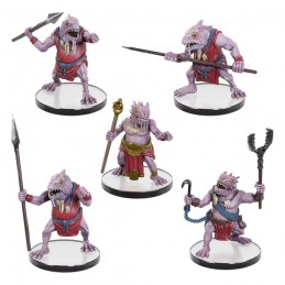 ICONS OF THE REALMS KUO-TOA WARBAND SET 5X MINIATURE WIZKIDS