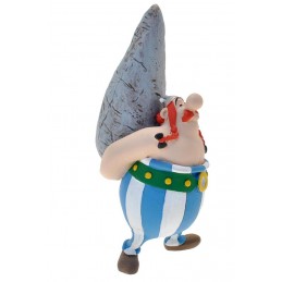 PLASTOY ASTERIX - OBELIX WITH MENHIR PVC FIGURE MINI STATUE