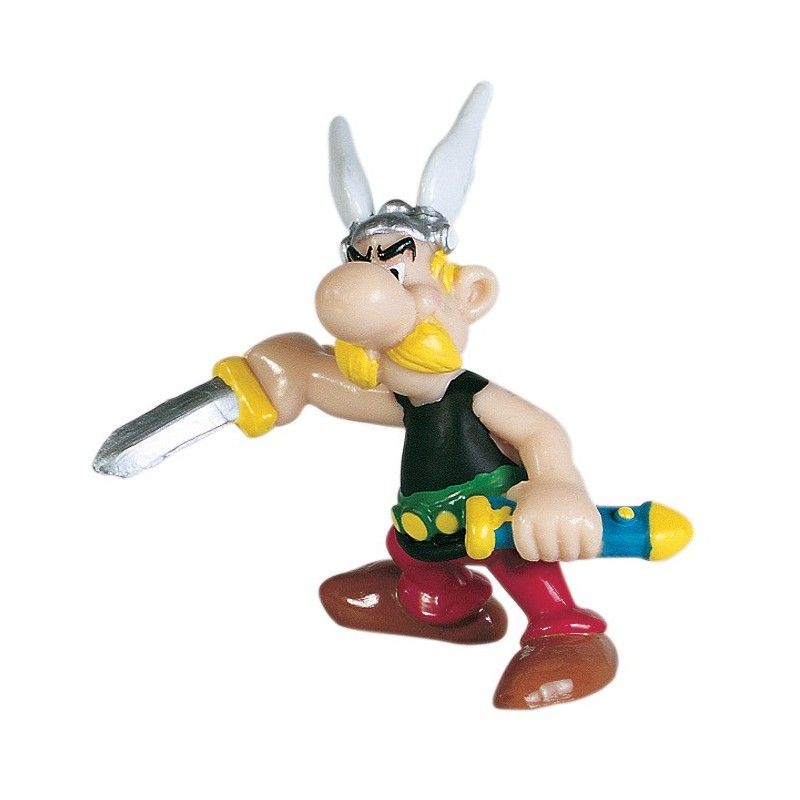 PLASTOY ASTERIX - ASTERIX WITH SWORD PVC FIGURE MINI STATUE