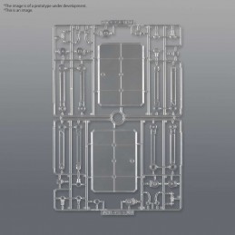 ACTION BASE 7 CLEAR COLOR PER MODEL KIT E FIGURE BANDAI