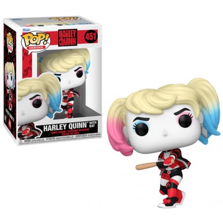 FUNKO POP! HARLEY QUINN TAKEOVER WITH BAT FIGURE
