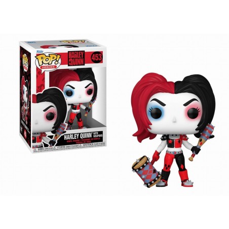 FUNKO POP! HARLEY QUINN TAKEOVER WITH WEAPONS FIGURE