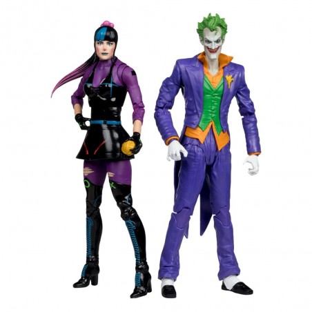 DC MULTIVERSE THE JOKER AND PUNCHLINE ACTION FIGURE