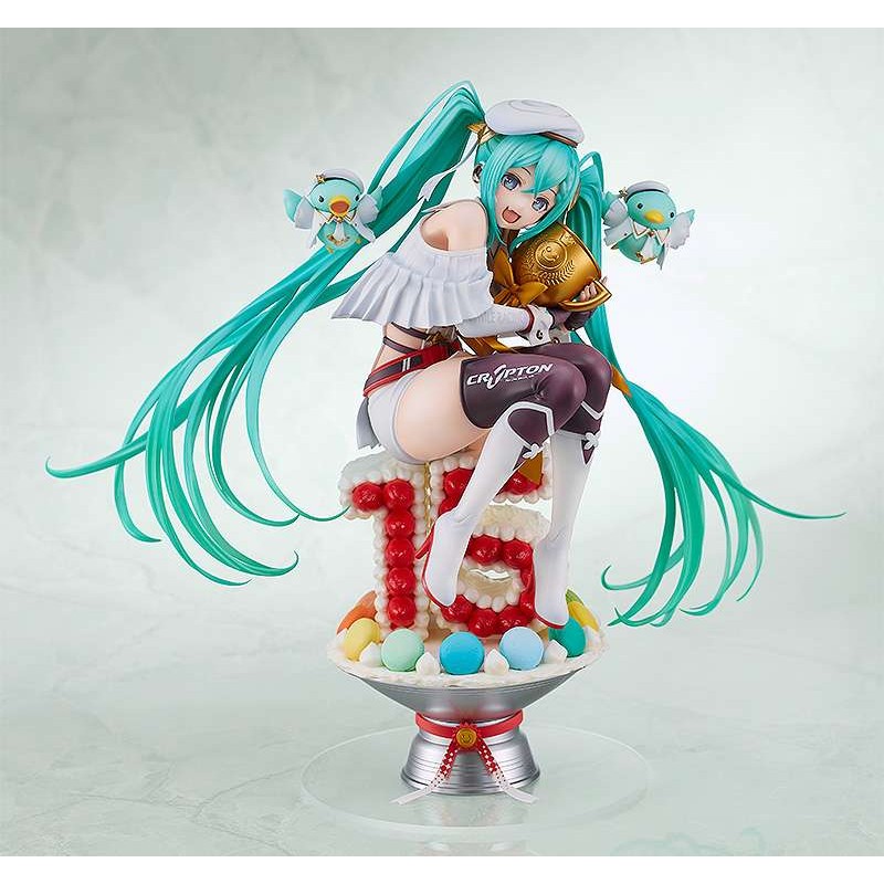 GOOD SMILE COMPANY HATSUNE MIKU GT PROJECT RACING MIKU 15TH ANNIV. STATUE FIGURE