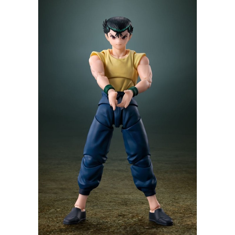 BANDAI YU YU HAKUSHO YUSUKE URAMESHI ACTION FIGURE S.H. FIGUARTS