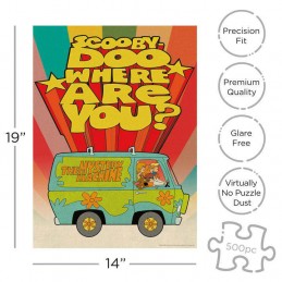 AQUARIUS ENT SCOOBY DOO WHERE ARE YOU 500 PIECES JIGSAW PUZZLE