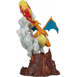 POKEMON SELECT CHARIZARD LIGHT FX STATUA FIGURE DIORAMA JAZWARES