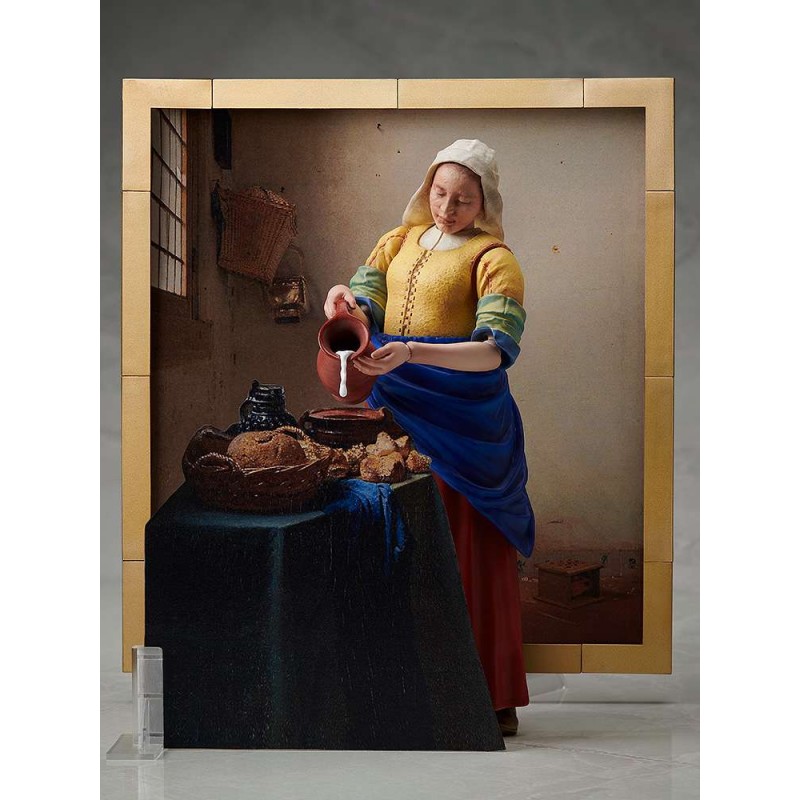 THE MILKMAID BY VERMEER TABLE MUSEUM FIGMA ACTION FIGURE FREEING