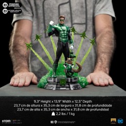 GREEN LANTERN UNLEASHED BDS ART SCALE DELUXE 1/10 STATUA FIGURE IRON STUDIOS