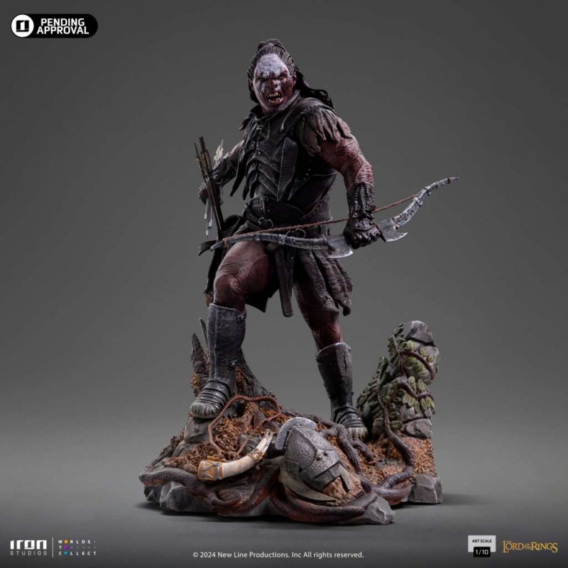 LORD OF THE RINGS LURTZ BDS ART SCALE 1/10 STATUA FIGURE IRON STUDIOS