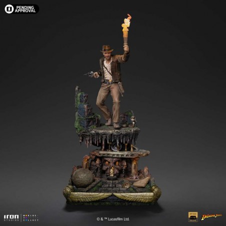 INDIANA JONES ART SCALE DELUXE 1/10 STATUA FIGURE