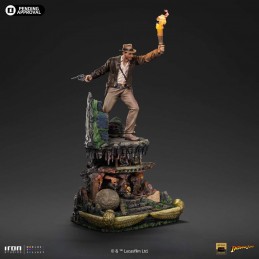 INDIANA JONES ART SCALE DELUXE 1/10 STATUA FIGURE IRON STUDIOS