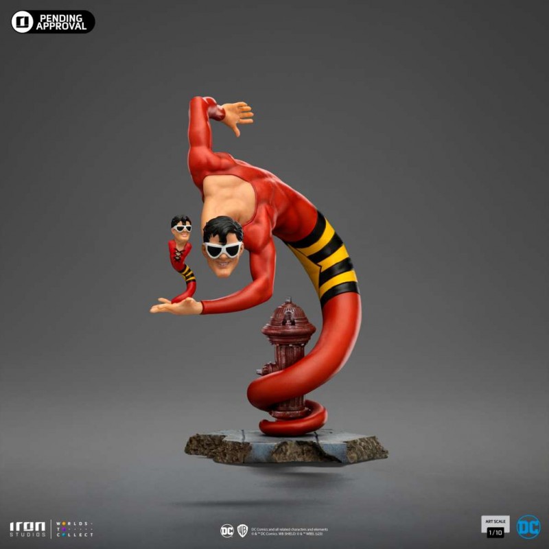 IRON STUDIOS DC COMICS PLASTIC MAN ART SCALE 1/10 STATUE