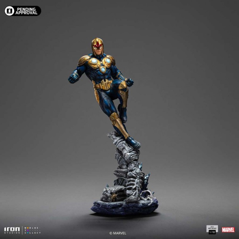 MARVEL INFINITY GAUNTLET NOVA BDS ART SCALE 1/10 STATUA FIGURE IRON STUDIOS