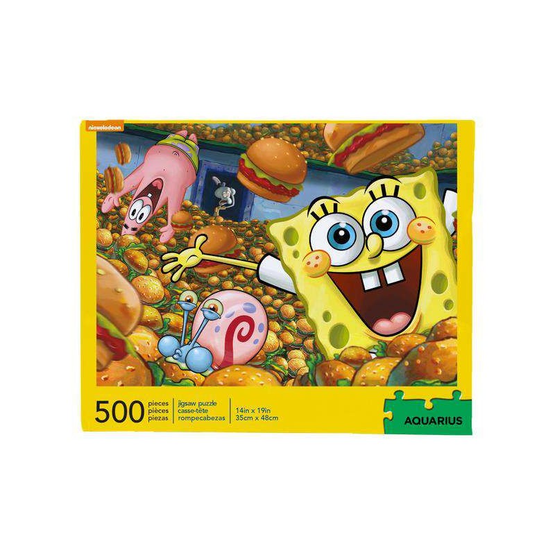 SPONGEBOB KRABBY PATTIES 500 PEZZI PUZZLE AQUARIUS ENT