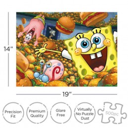 SPONGEBOB KRABBY PATTIES 500 PEZZI PUZZLE AQUARIUS ENT