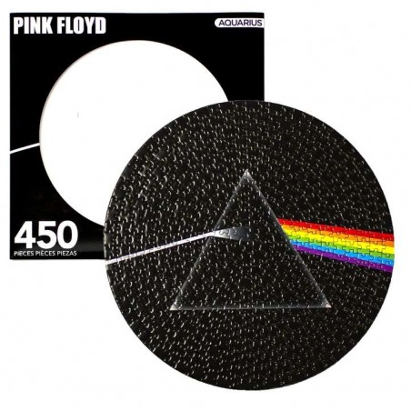 PINK FLOYD THE DARK SIDE OF THE MOON 450 PCS SHAPED PUZZLE 30X30CM