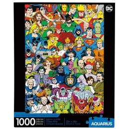 AQUARIUS ENT DC COMICS RETRO CAST 1000 PIECES JIGSAW PUZZLE