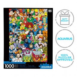 DC COMICS RETRO CAST 1000 PEZZI PUZZLE AQUARIUS ENT