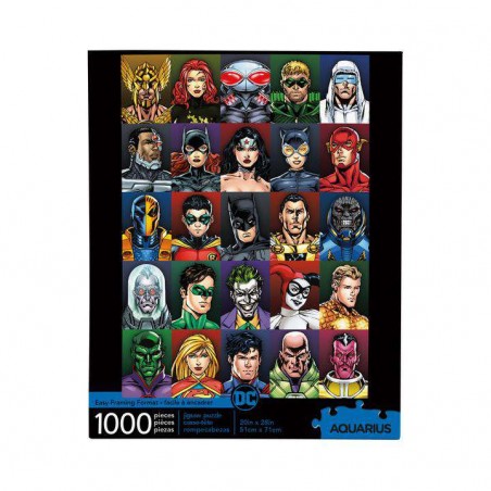 DC COMICS HEROES 1000 PIECES JIGSAW PUZZLE
