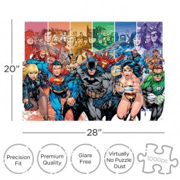 AQUARIUS ENT DC COMICS JUSTICE LEAGUE 1000 PIECES JIGSAW PUZZLE