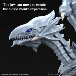 YU-GI-OH FIGURE RISE BLUE EYES WHITE DRAGON AMPLIFIED MODEL KIT ACTION FIGURE BANDAI