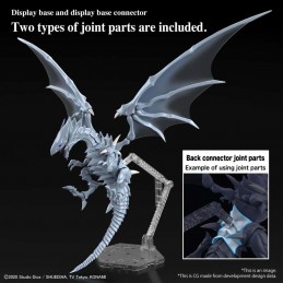 YU-GI-OH FIGURE RISE BLUE EYES WHITE DRAGON AMPLIFIED MODEL KIT ACTION FIGURE BANDAI