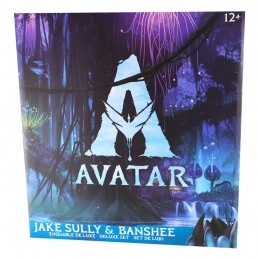 AVATAR JAKE SULLY AND BANSHEE DELUXE SET ACTION FIGURE MC FARLANE