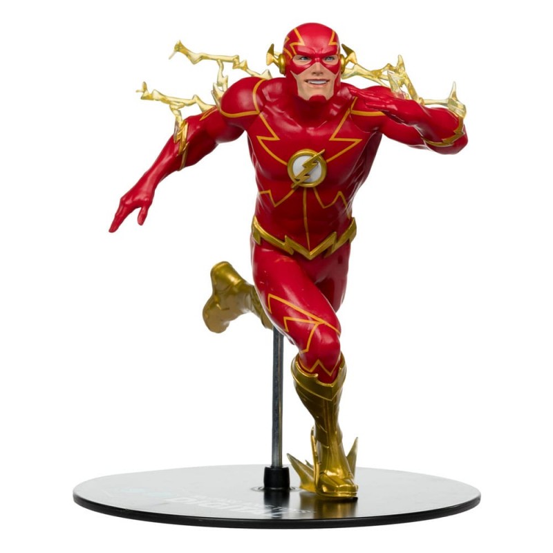 MC FARLANE DC DIRECT THE FLASH BY JIM LEE STATUE 20CM FIGURE