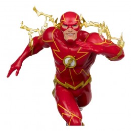 MC FARLANE DC DIRECT THE FLASH BY JIM LEE STATUE 20CM FIGURE