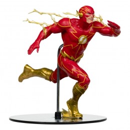 MC FARLANE DC DIRECT THE FLASH BY JIM LEE STATUE 20CM FIGURE