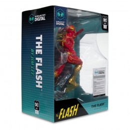 MC FARLANE DC DIRECT THE FLASH BY JIM LEE STATUE 20CM FIGURE