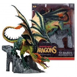 MC FARLANE MCFARLANE'S DRAGONS SERIES 8 SYBARIS BERSERKER CLAN STATUE FIGURE